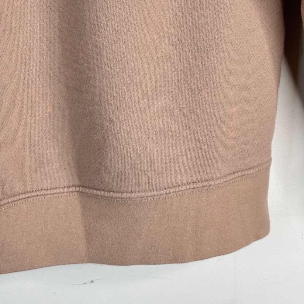 Parachute Crewneck Sweatshirt S 100% Organic Cotton Beige Quiet Luxury USA READ - Picture 6 of 12